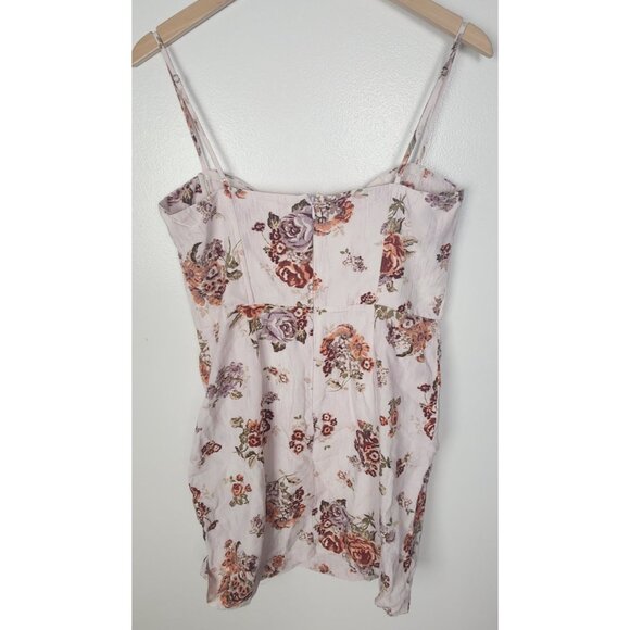 Brock Collection x H&M Women's Sz. M Floral Mini Adjustable Dress - Picture 6 of 8